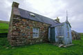 Il s' agit d' une vieille maison rurale shetlandaise. Shetlands Ile 